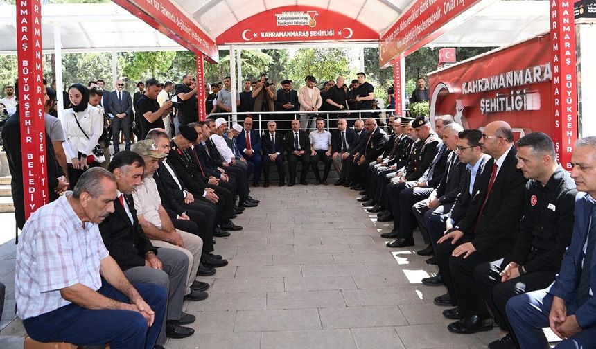 Şeyh Adil Şehitliği’nde 15 Temmuz’un 10. yıl dönümü anması