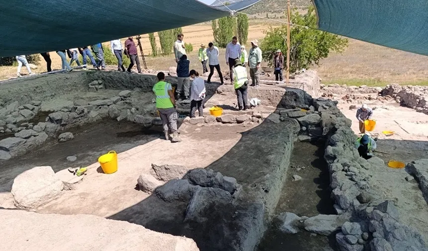 Gökhüyük kazı alanında değerli bilgilere ulaşıldı