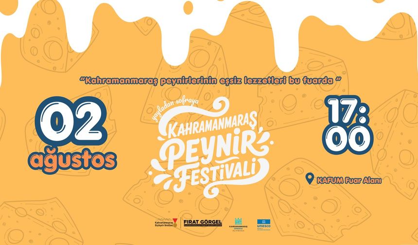 Kahramanmaraş'ın peynir mirası Ağustos Fuarı içerisinde festivalle tanıtılacak
