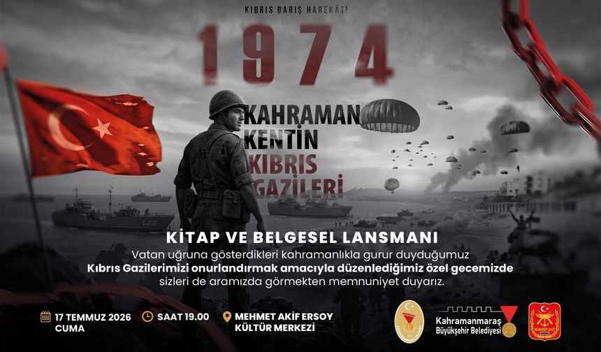 Kıbrıs Gazileri’nin kahramanlık hikâyeleri kitap ve belgeselle ölümsüzleşiyor
