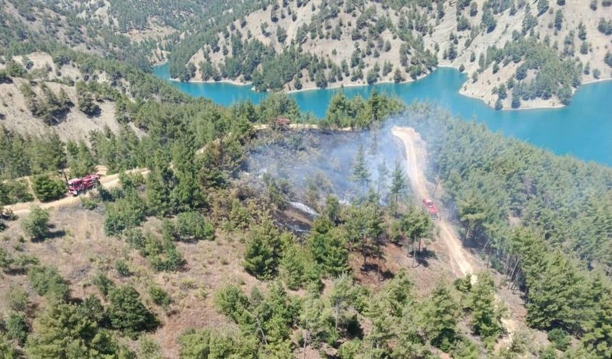 Kahramanmaraş’ta orman yangını: Havadan ve karadan müdahale ile söndürüldü