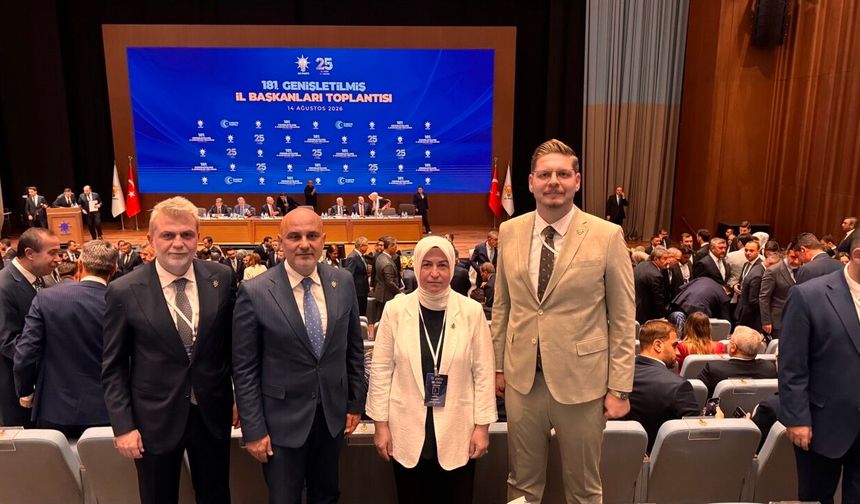 Başkan Görgel İl Başkanları Toplantısı'na katıldı
