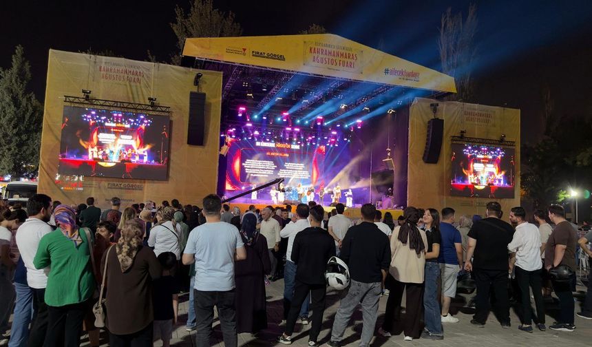 Kahramanmaraş Fuarı'nda çocuklara dijital dünya ve müzik keyfi yaşatıldı