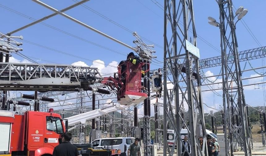 Kahramanmaraş'ta trafo merkezinde patlama: 1 ölü