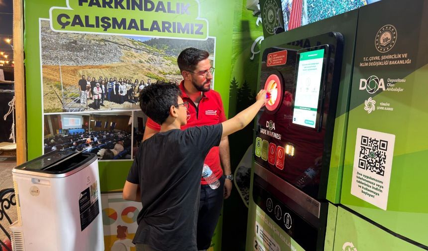 Kahramanmaraş Ağustos Fuarı'nda şişesini getirene para ödülü