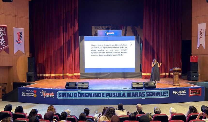 Kahramanmaraş'ta sınav kampı sona erdi