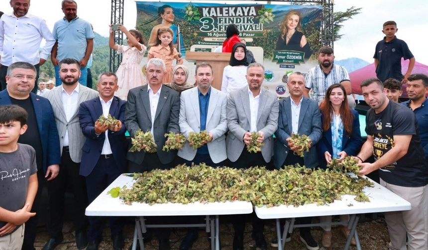 Başkan Toptaş, Kahramanmaraş’ın Karadeniz’i Kalekaya’da Fındık Festivali’ne katıldı