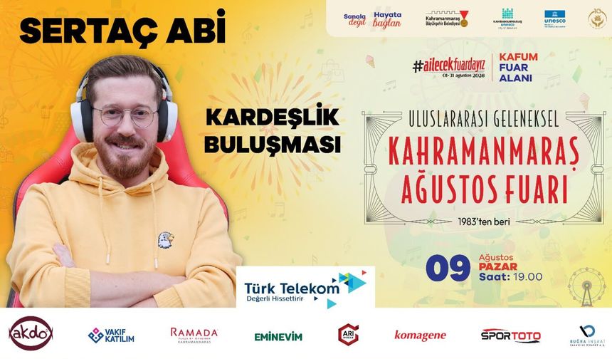 Geleneksel Ağustos Fuarı Pazar Günü Eğlence Dolu İki Programla Devam Edecek