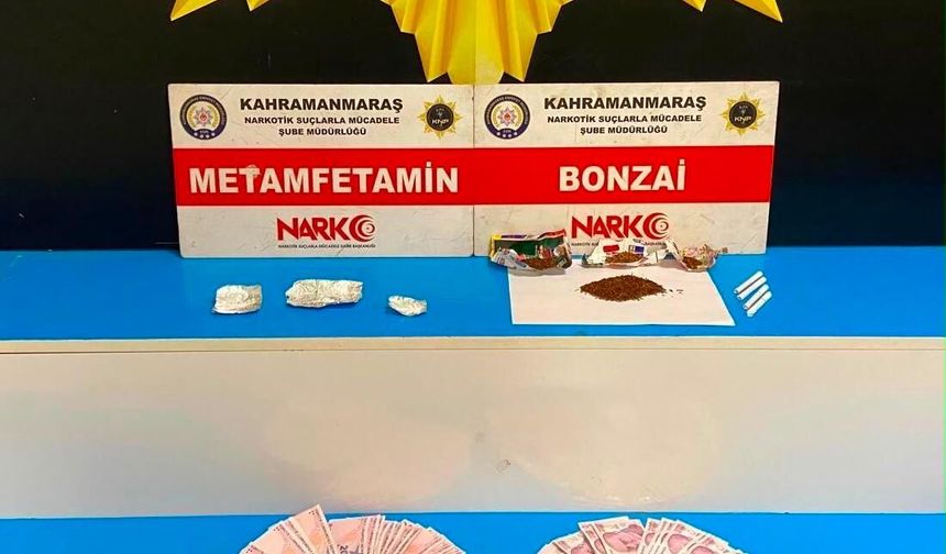 Kahramanmaraş'ta narkotik operasyonunda binlerce hap ele geçirildi