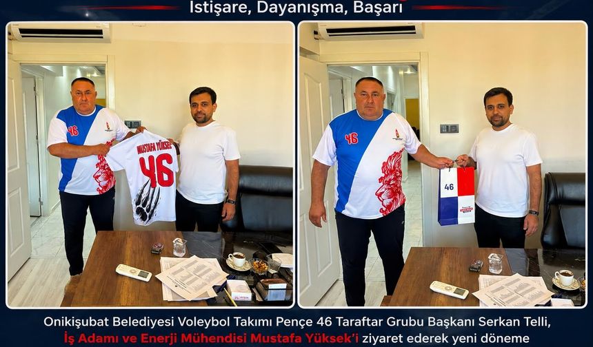 Pençe 46 Taraftar Grubu’ndan Mustafa Yüksek’e Teşekkür Ziyareti