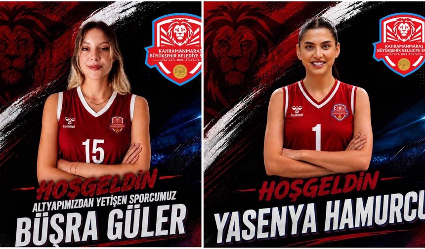 Kahramanmaraş Büyükşehir Belediyespor’dan kadroya iki önemli takviye