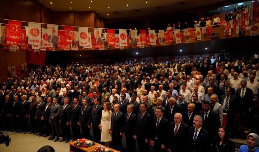 MHP Kahramanmaraş İl Başkanlığı’nda Mansur Metehan güven tazeledi