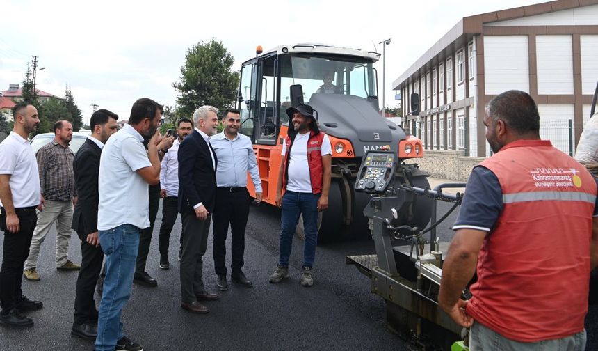 Başkan Görgel; “Afşin’imizin Ulaşımını İyileştirecek Yatırımlarımızı Sürdürüyoruz”