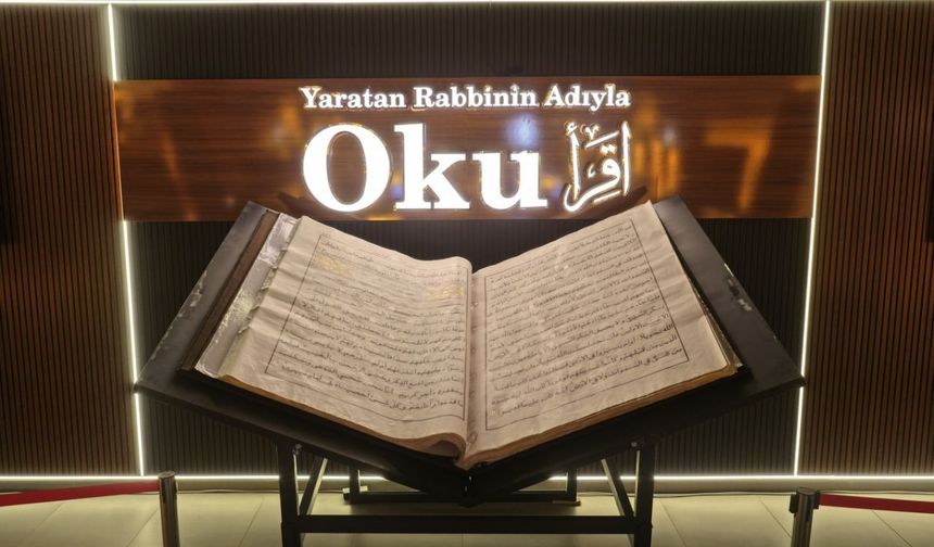 Dünyanın en büyük ikinci el yazması Kur’an-ı Kerim’i Kahramanmaraş’ta ziyarete açılıyor