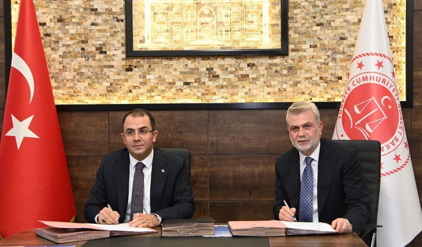 Hükümlülerin Topluma Kazandırılmasına Yönelik Örnek Projede İmzalar Atıldı