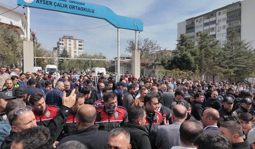 -Kahramanmaraş Ayser Çalık Ortaokulu davasında tahliye kararına ailelerden tepki