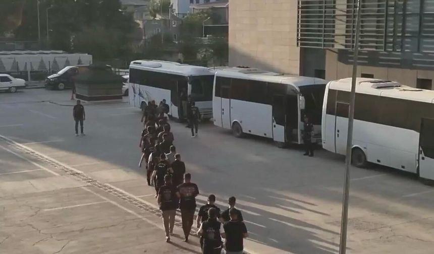 Kahramanmaraş merkezli yasa dışı bahis operasyonunda 67 şüpheli tutuklandı