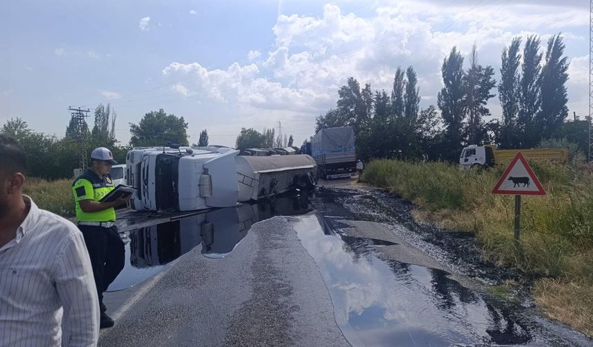 Kahramanmaraş’ta iki tır çarpıştı: 2 yaralı