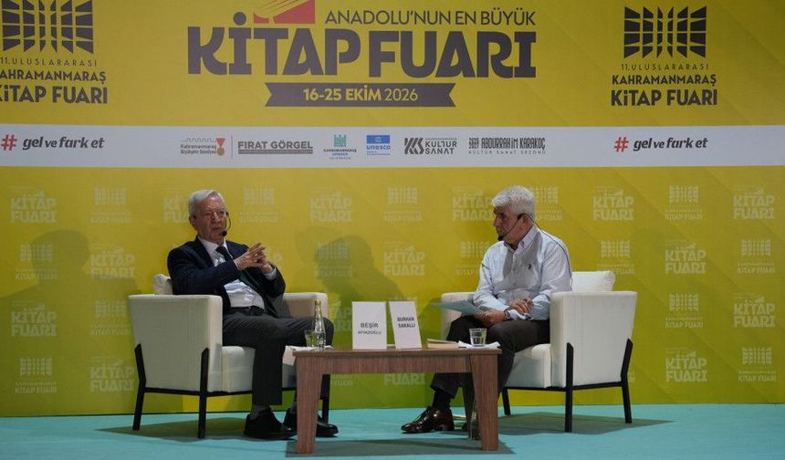 Beşir Ayvazoğlu, Büyükşehir’in Kitap Fuarı’nda Edebiyatı Anlattı