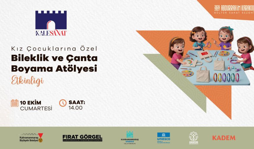 Büyükşehir’den Kız Çocuklarına Özel Boyama Etkinliği