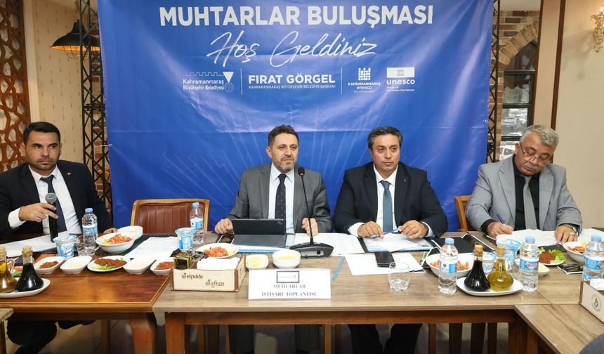 Büyükşehir’in Muhtarlar Buluşması Elbistan’da Devam Etti
