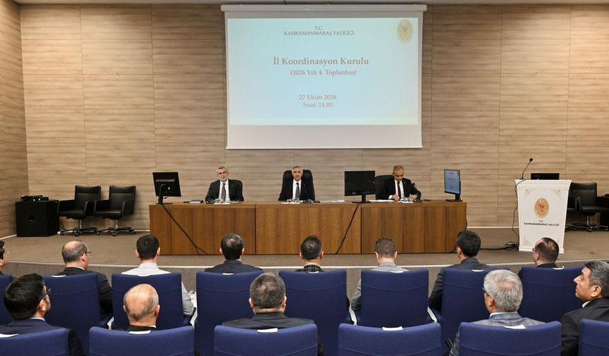 Başkan Görgel İl Koordinasyon Toplantısına Katıldı