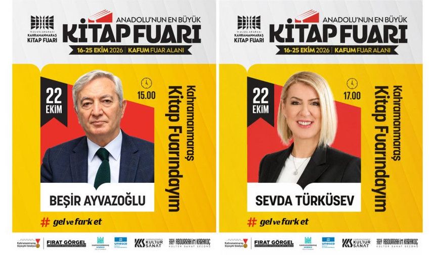 Kitap Fuarı’nda Perşembe Günü Ayvazoğlu ve Türküsev Okurlarla Buluşacak