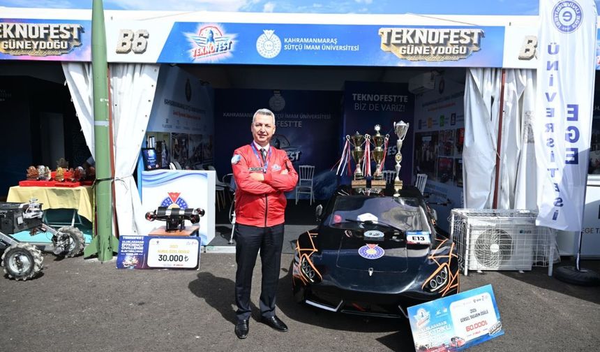 KSÜ, Akademik Paydaşı Olduğu TEKNOFEST Güneydoğu'da Yerini Aldı