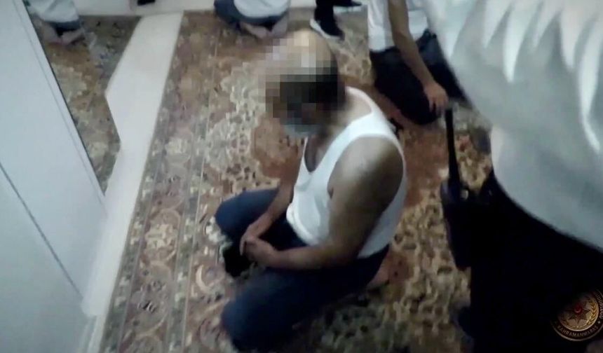 Kahramanmaraş merkezli DEAŞ operasyonunda 22 şüpheli tutuklandı