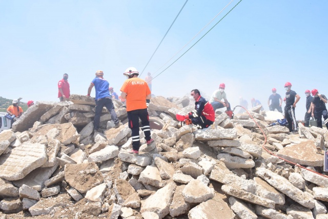 Kahramanmaraş’ta deprem tatbikatı yapıldı