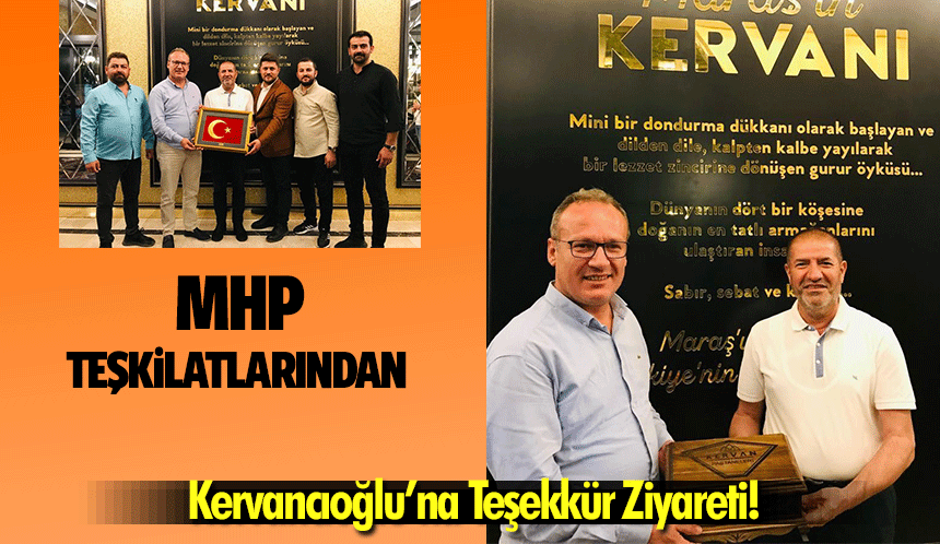 MHP teşkilatlarından Kervancıoğlu’na Teşekkür Ziyareti!