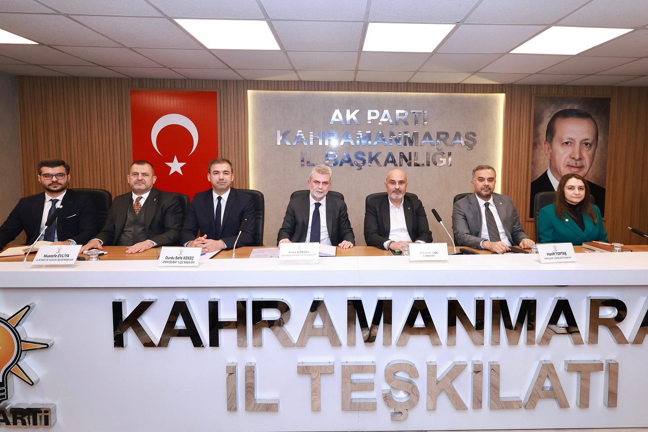 Onikişubat’ın Geleceğini Şekillendiren Yatırımlar Değerlendirildi