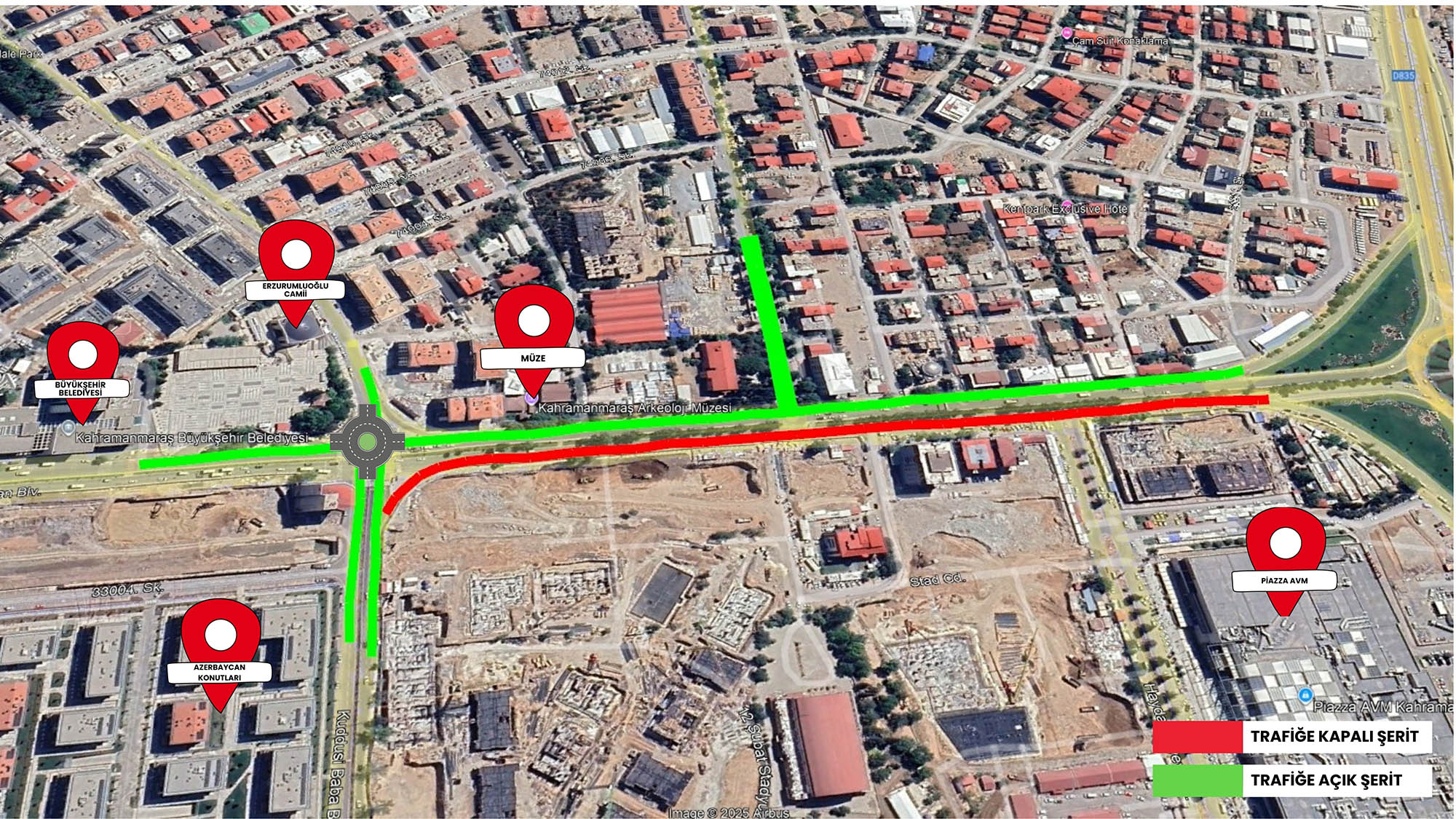 Kahramanmaraş’ta Araç Sürücülerinin Dikkatine!