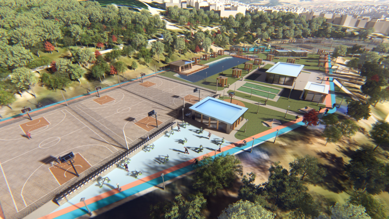 Kahramanmaraş’ta Spor Vadisi Projesinde Son Aşamaya Gelindi (10)