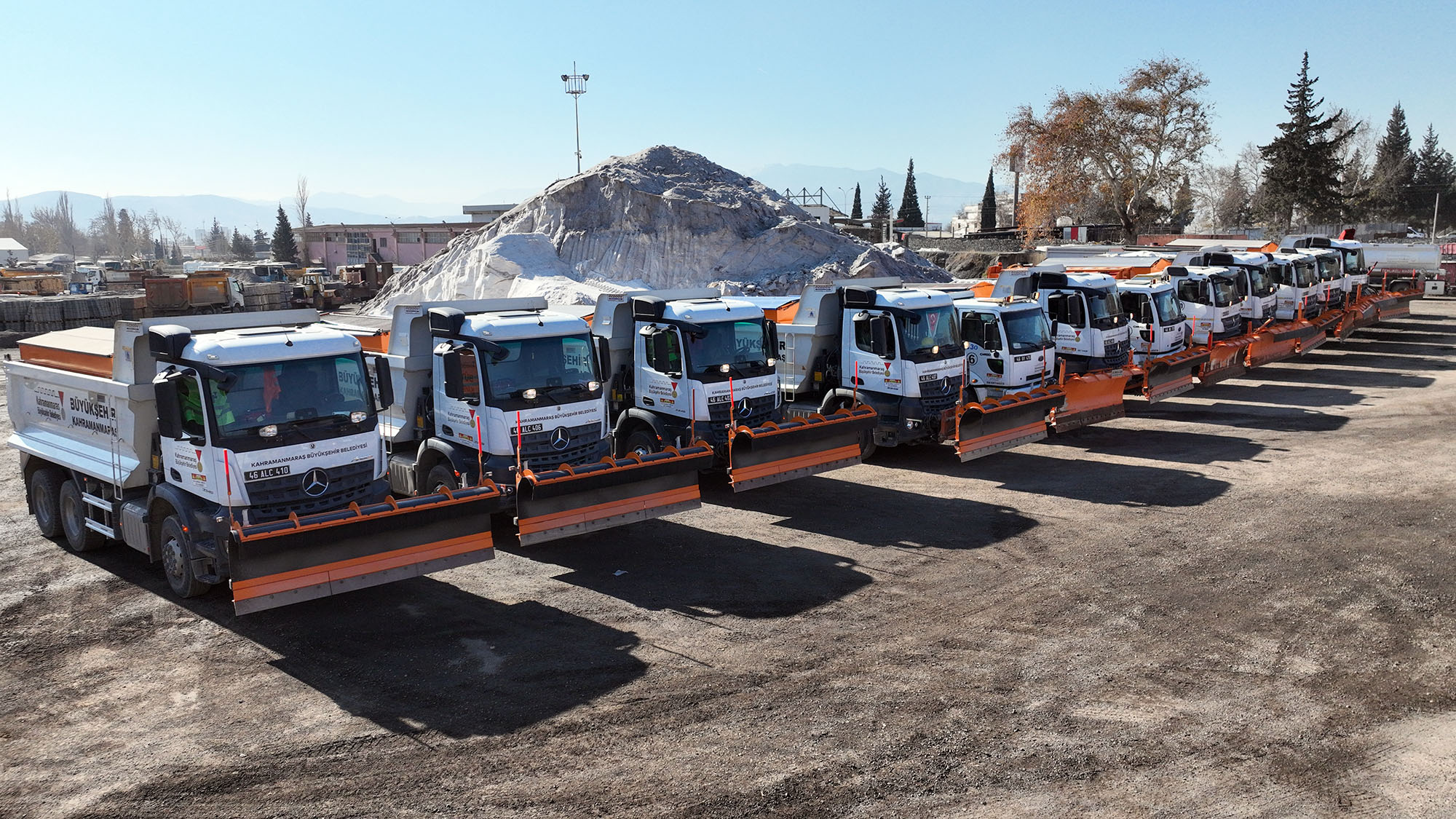 Büyükşehir Kışa Hazır; 222 Araç ve 330 Personelle Sahada