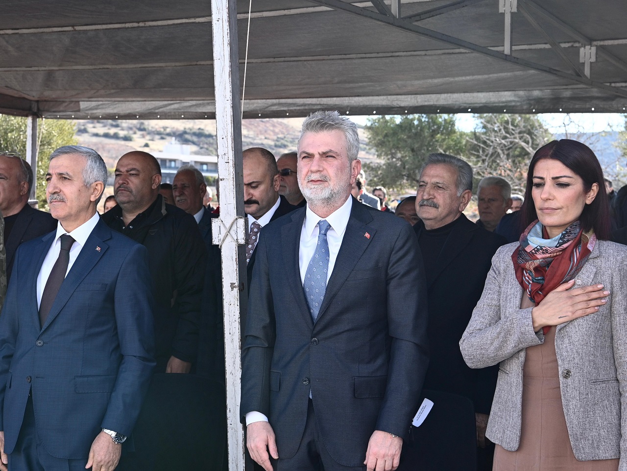 Başkan Görgel, Pazarcık’ta Alevi Kültür Dernekleri Hizmet Binasının Temel Atma Törenine Katıldı