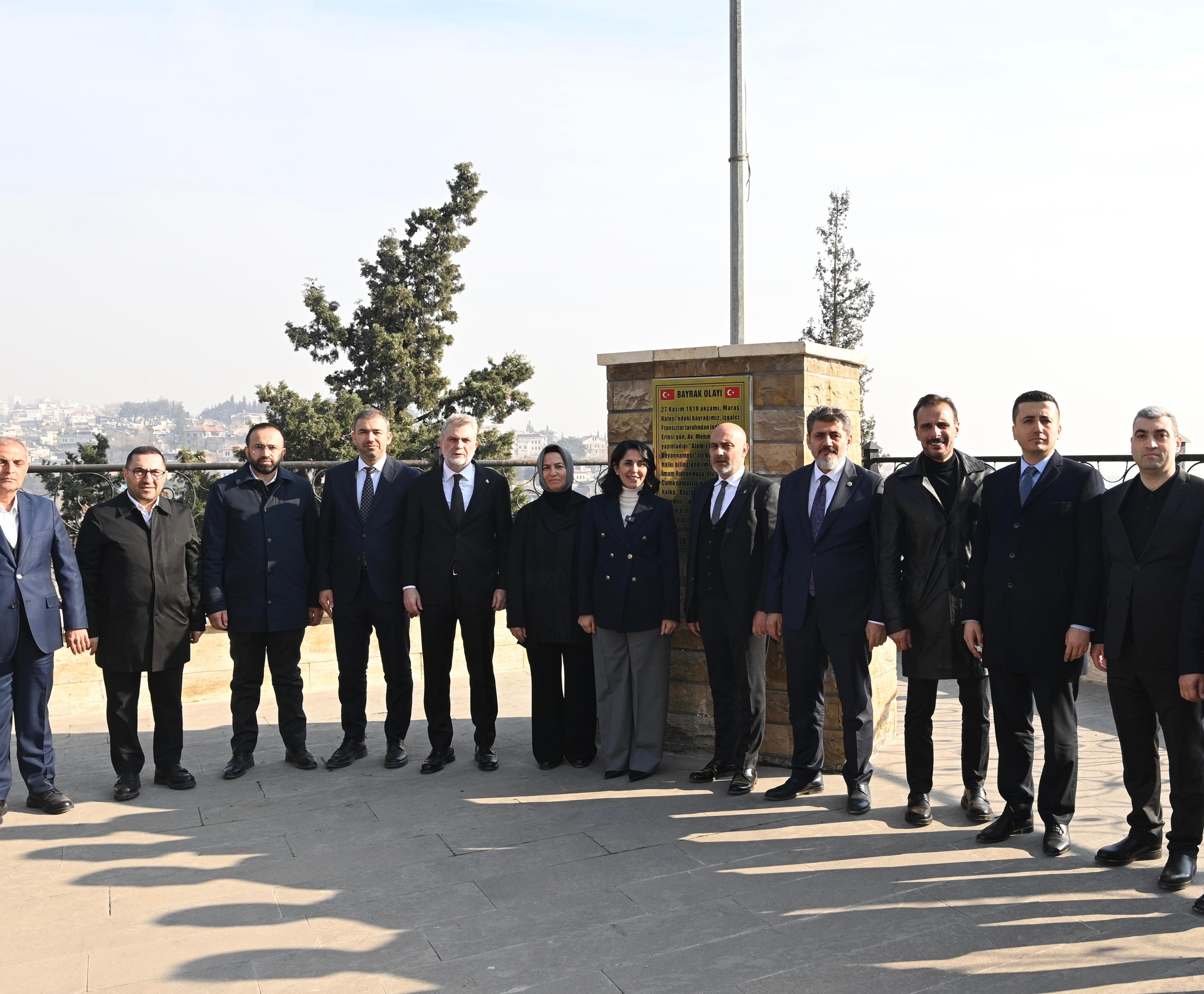 Görgel, Genel Başkan Yardımcısı Tuncer ile Restorasyon Çalışmalarını Yerinde İnceledi