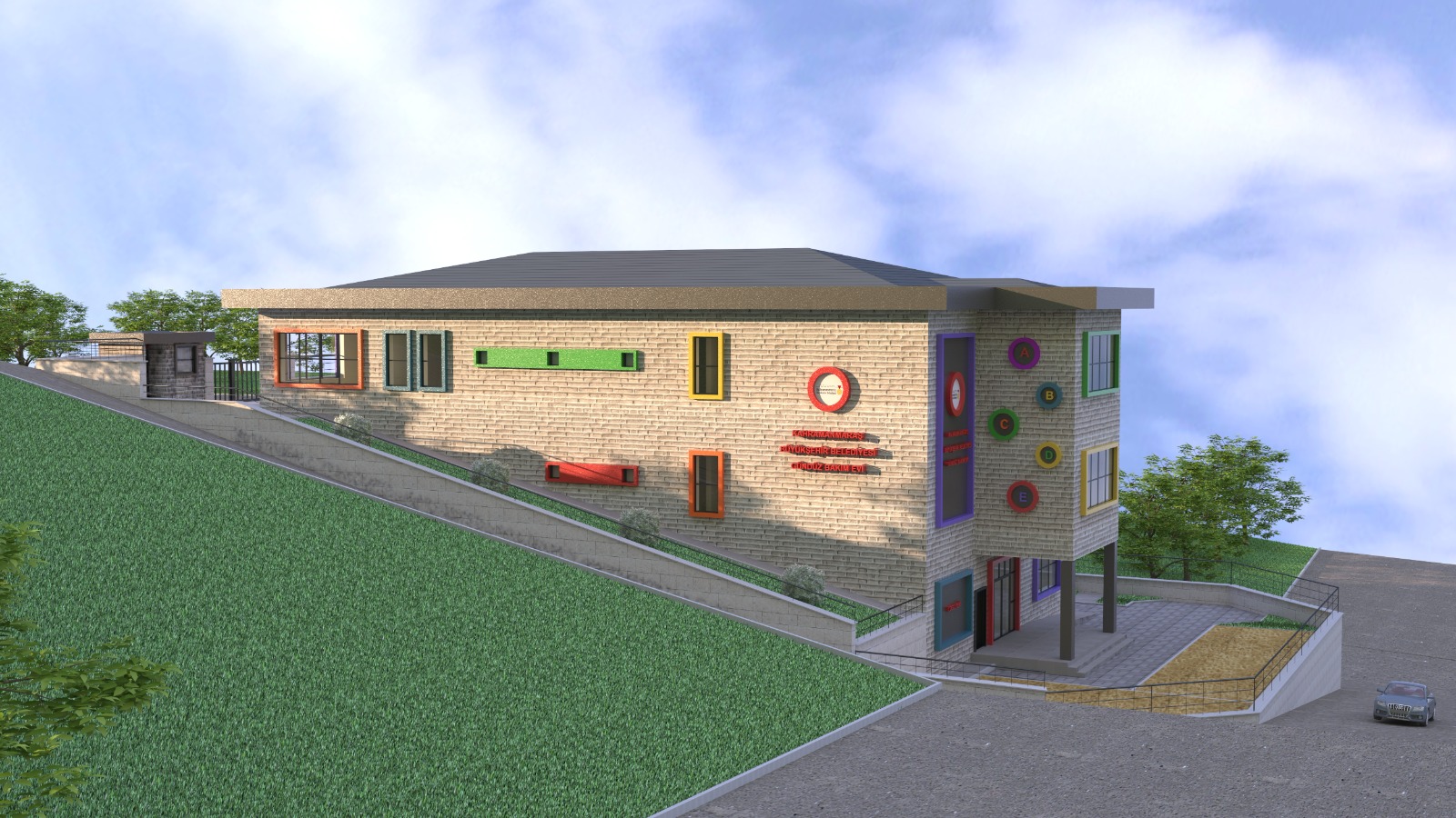 Çocuk Gündüz Bakım Evi’nde İlk Adım Atıldı