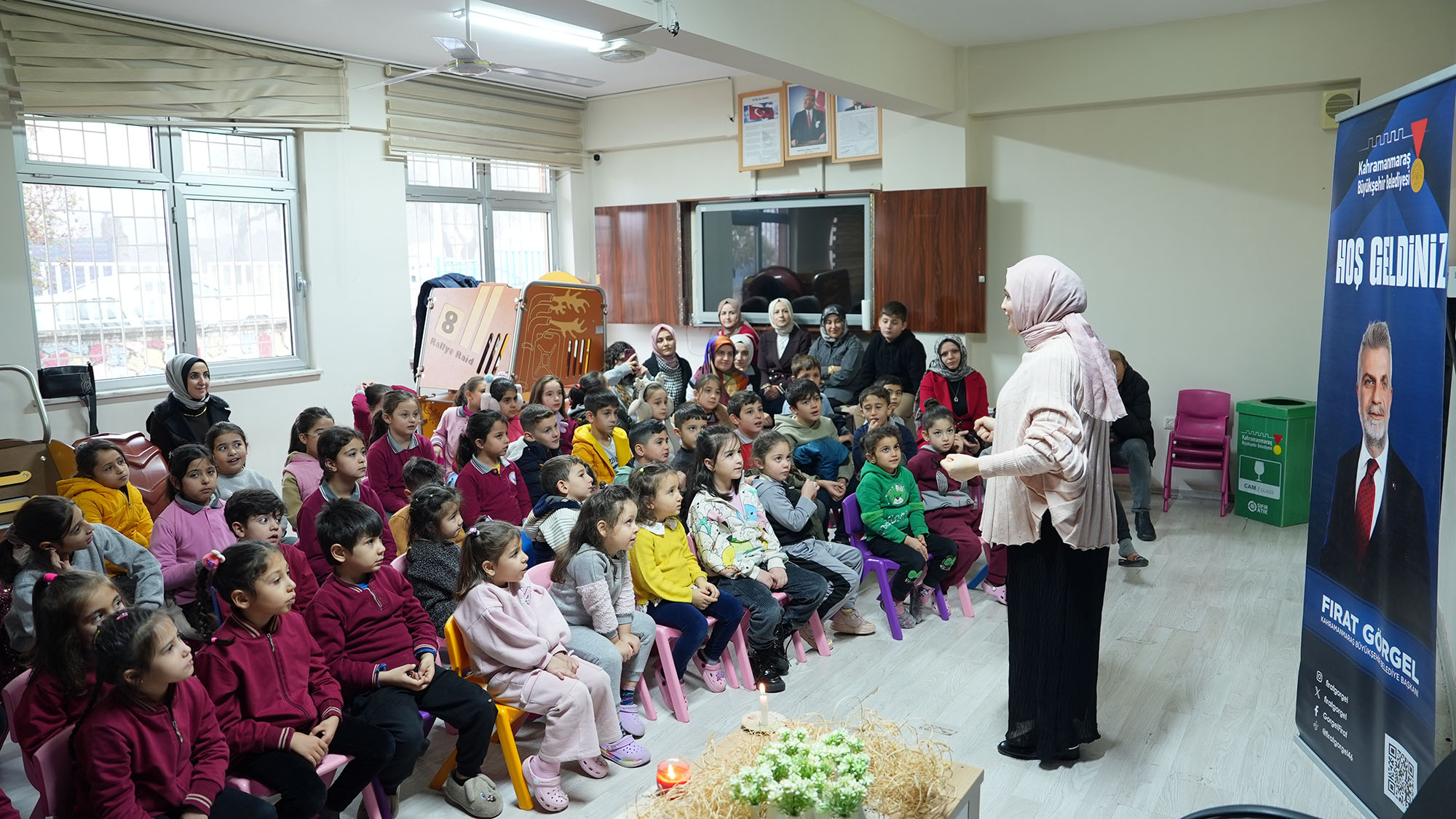 Edebiyatın Şehrinde Minikler Masal Yolculuğuna Çıktı