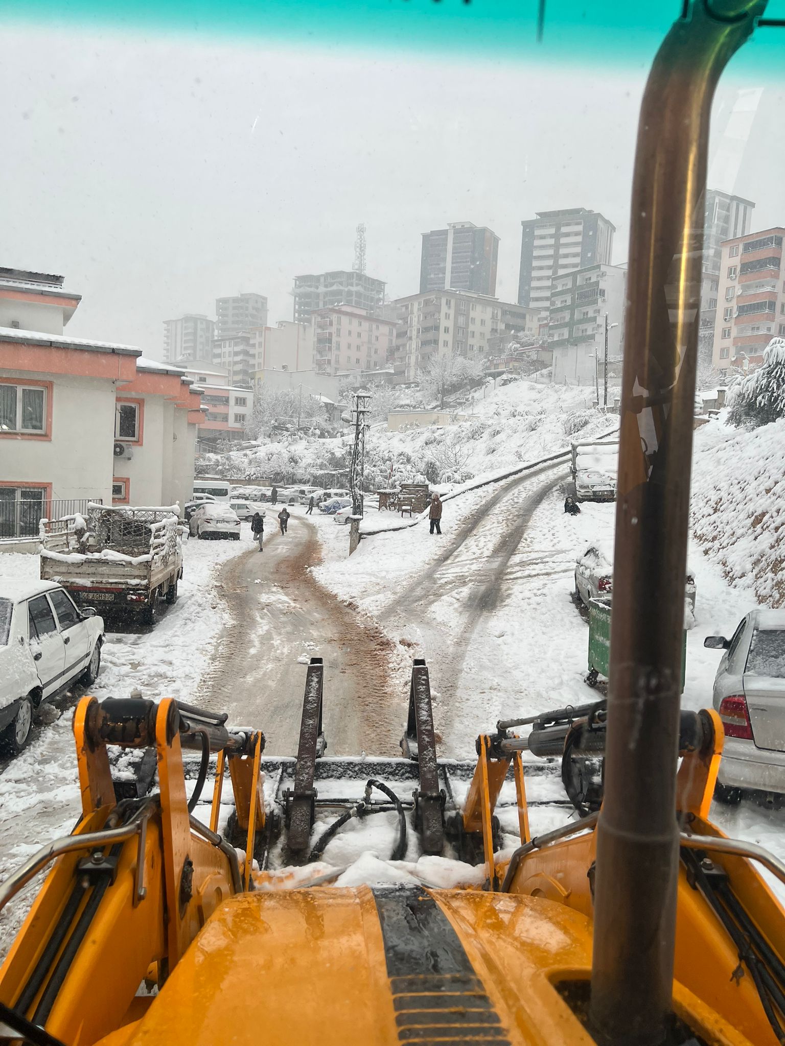 Onikişubat Belediyesi Karla Mücadelede Tam Teyakkuzda
