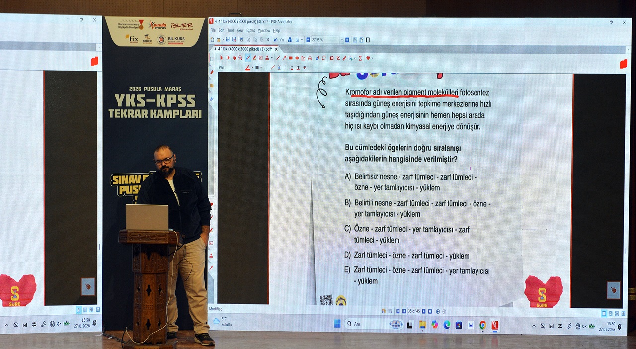 Büyükşehir’in YKS Kampında Türkçe’nin Şifreleri Paylaşıldı