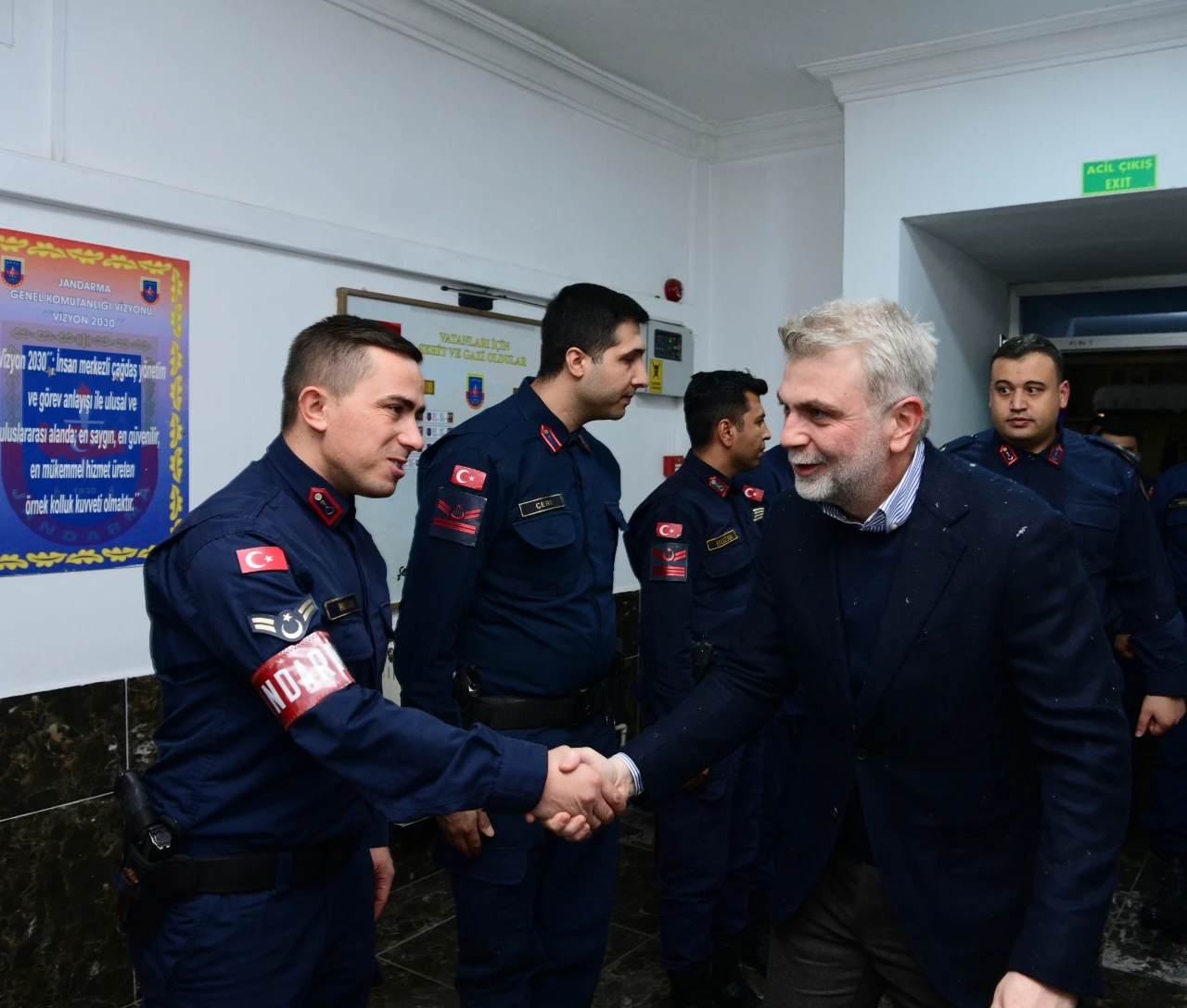 Görgel ve Ünlüer’den Yılın Son Saatlerinde Sahada Denetim ve Ziyaret