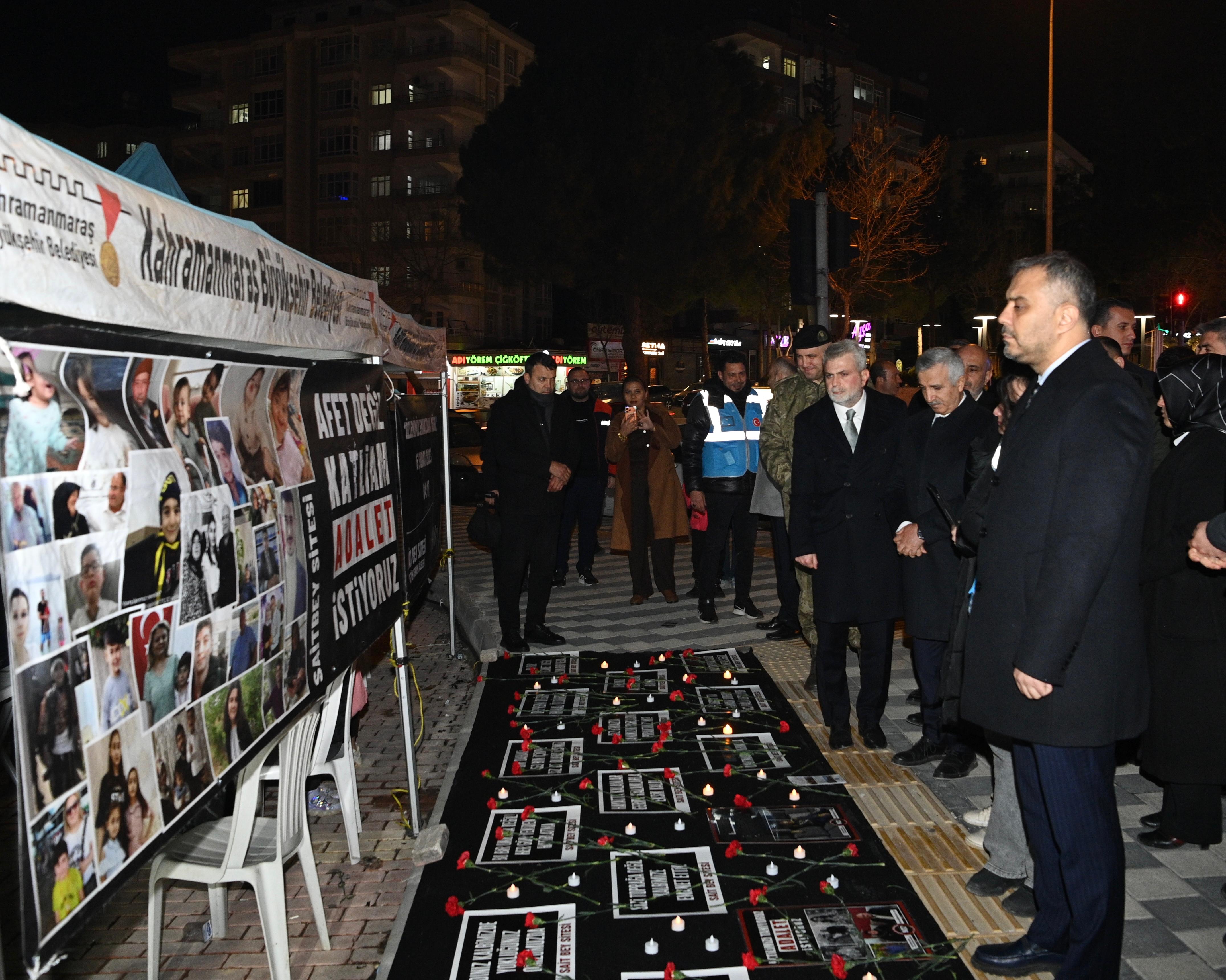 Asrın Felaketinin Yıl Dönümünde Kahramanmaraş Tek Yürek Oldu
