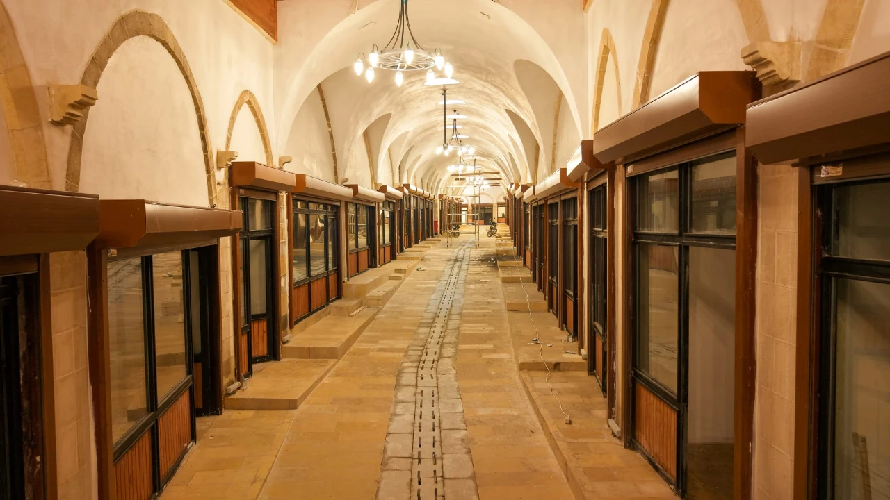 Kahramanmaraş’ın Tarihi Kapalı Çarşı’sı Için Son Hazırlıklar Yapılıyor (3)