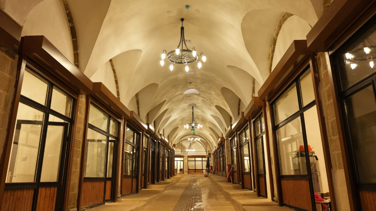 Kahramanmaraş’ın Tarihi Kapalı Çarşı’sı Için Son Hazırlıklar Yapılıyor (6)