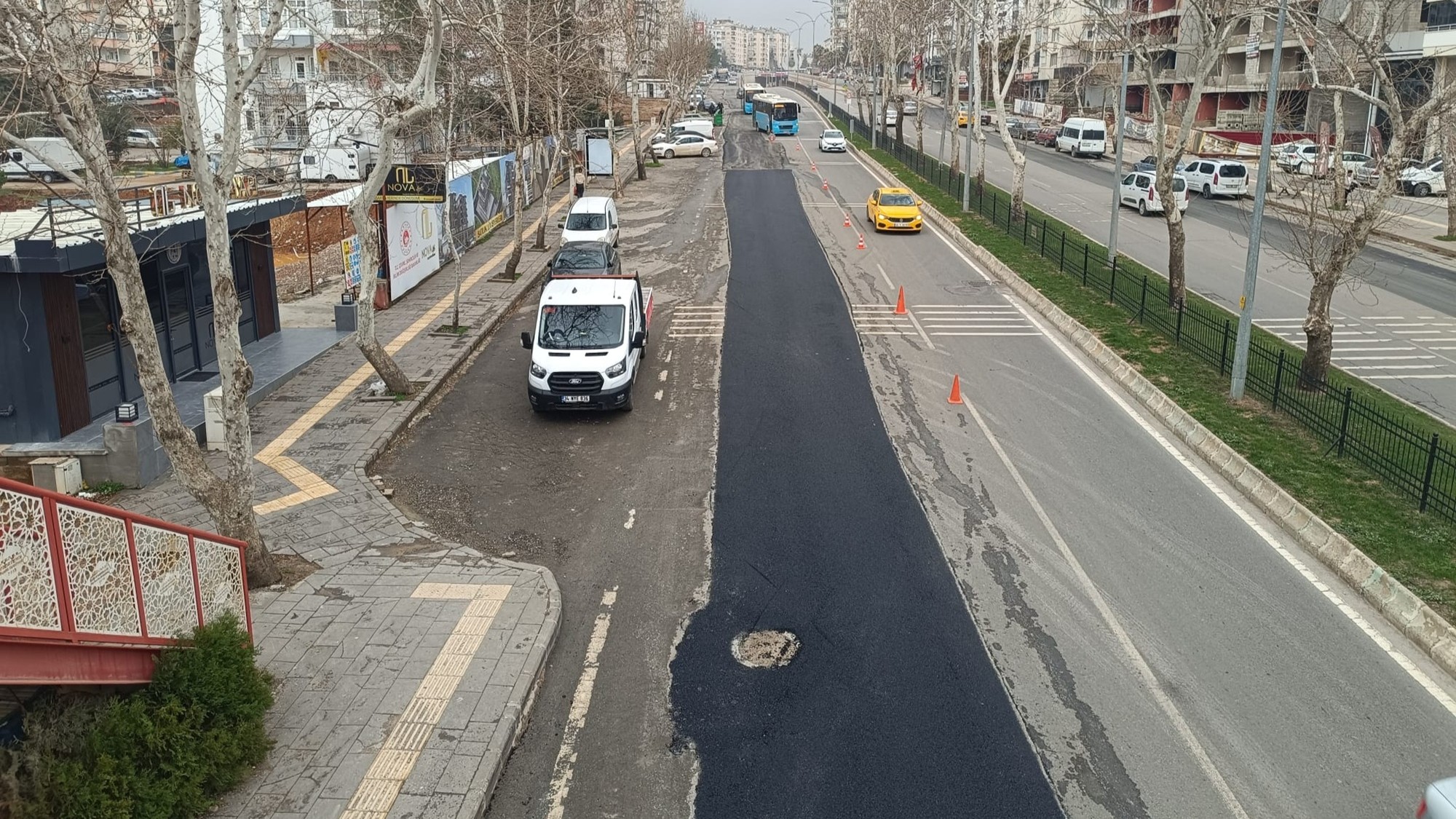 Büyükşehir, Asfalt Mesaisini Kesintisiz Sürdürüyor