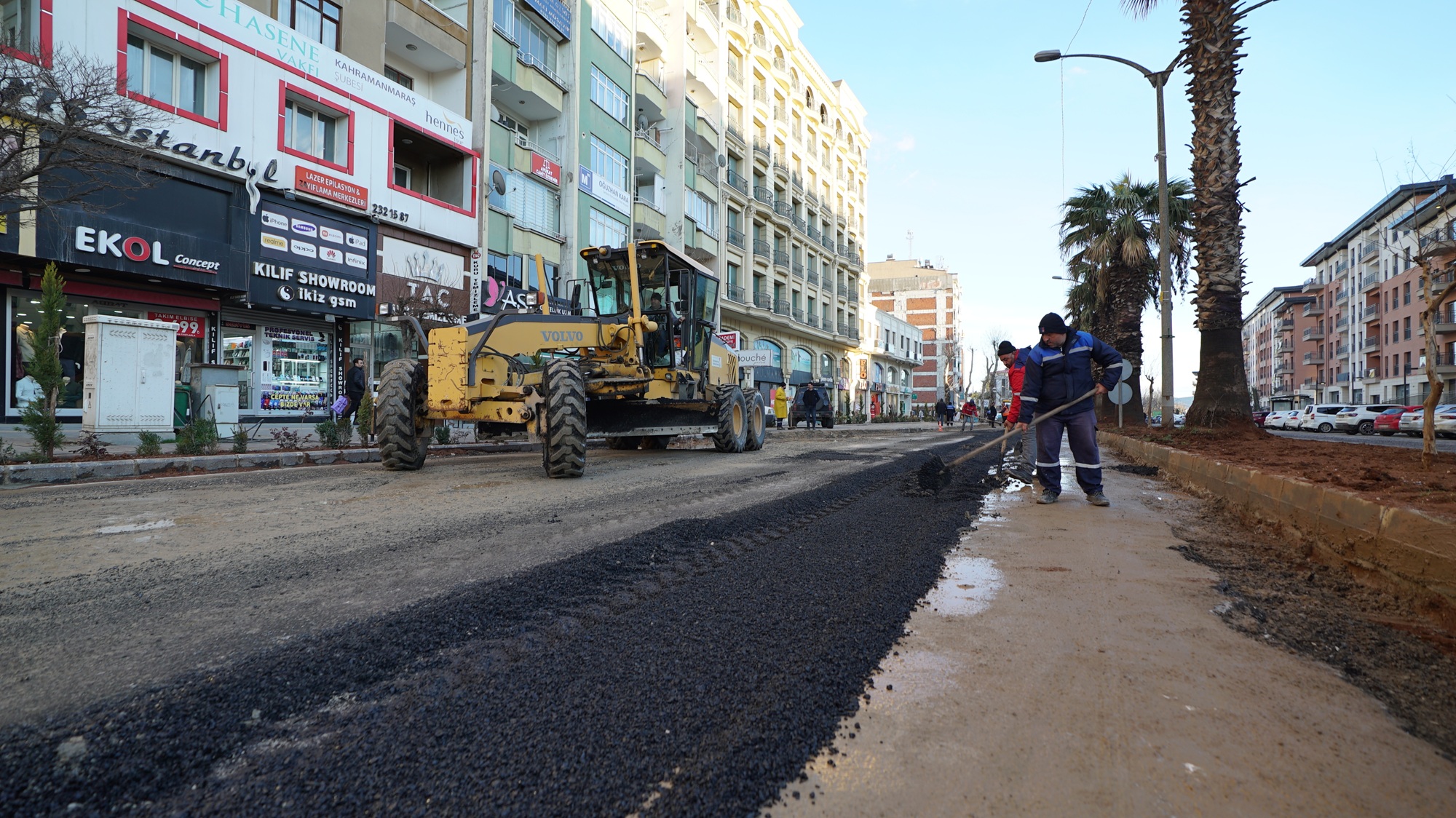 Trabzon Bulvarında Altyapı Tamam, Üstyapı Onarımı Gerçekleştiriliyor