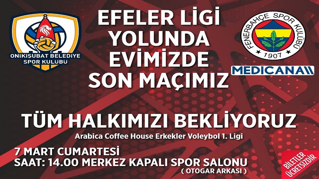 Filenin Aslanları, Efeler Ligi yolunda son kez taraftarı karşısına çıkıyor