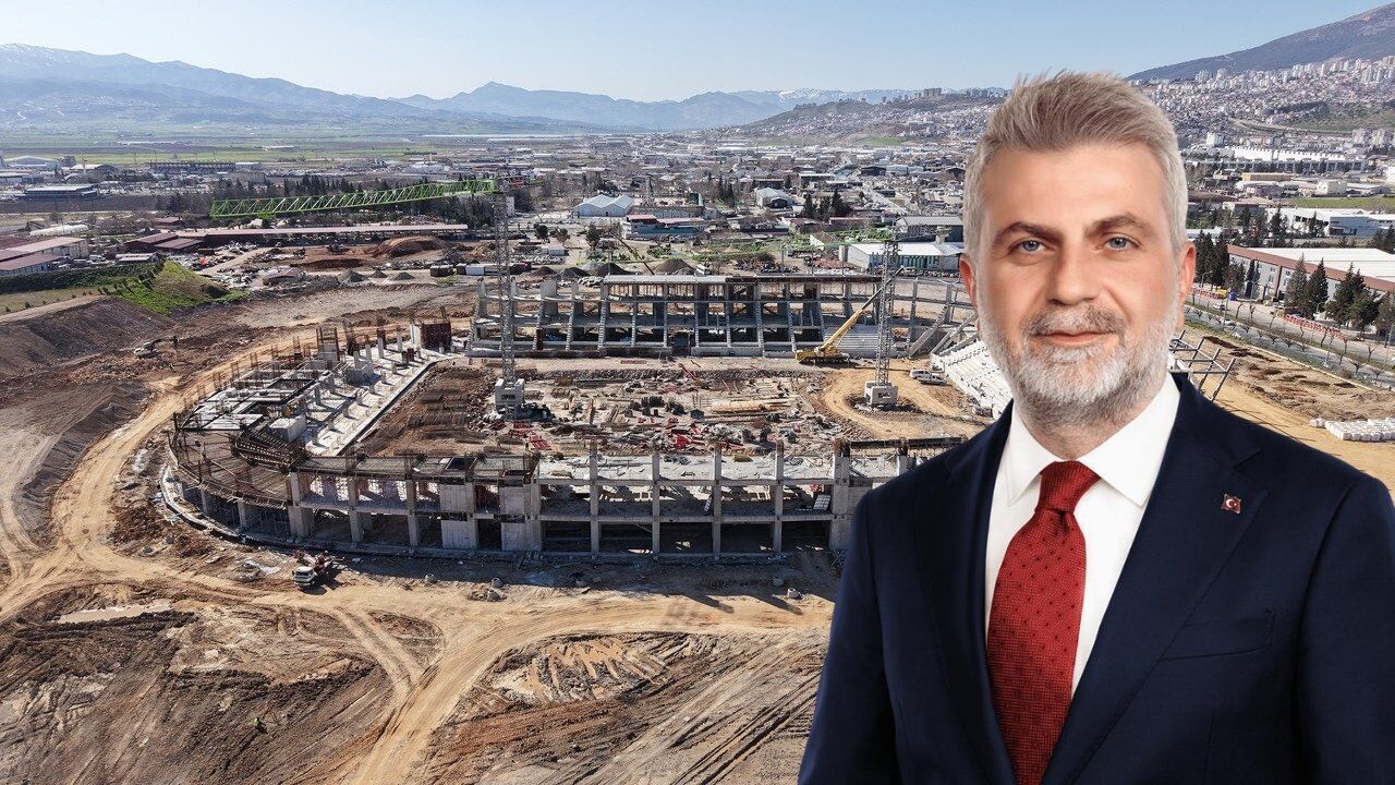 Şehrin Stadyumu Yükseliyor