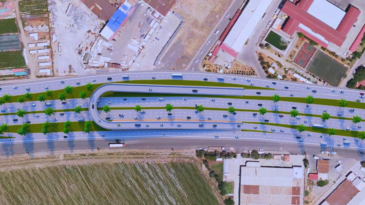 Kahramanmaraş’ta Dev Ulaşım Yatırımı Yükseliyor! Sanayi Kavşağı’nda Sona Yaklaşıldı (9)